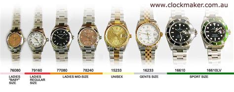 whow wide is a ladies rolex case|Rolex case size measurement.